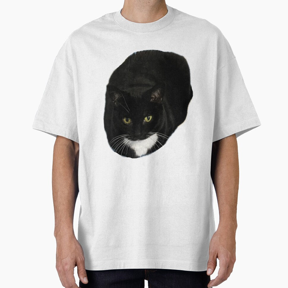 cute cat loaf black white tuxedo cat funny by UchihaIndustry