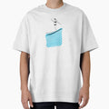 Surfing longboarding minimalist design waves by Tropical Blood