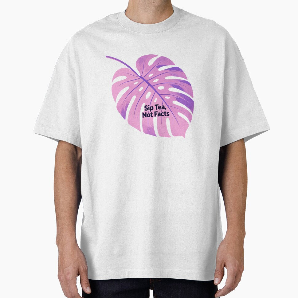 Tea Lover Tropical Leaf Design by Mystic & Celestial Art