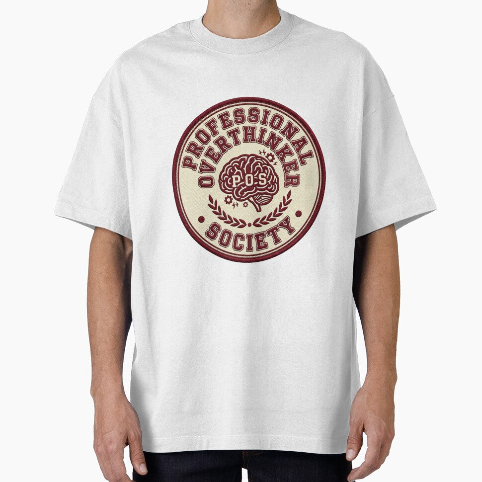 Professional Overthinker Society by StickVerse by Owais