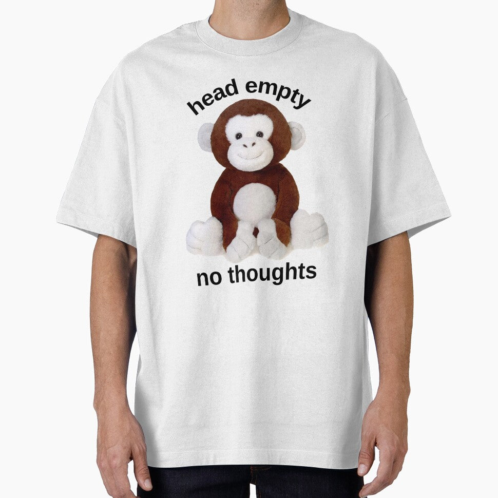 Head Empty No Thoughts Webkinz Monkey by Neve Brown