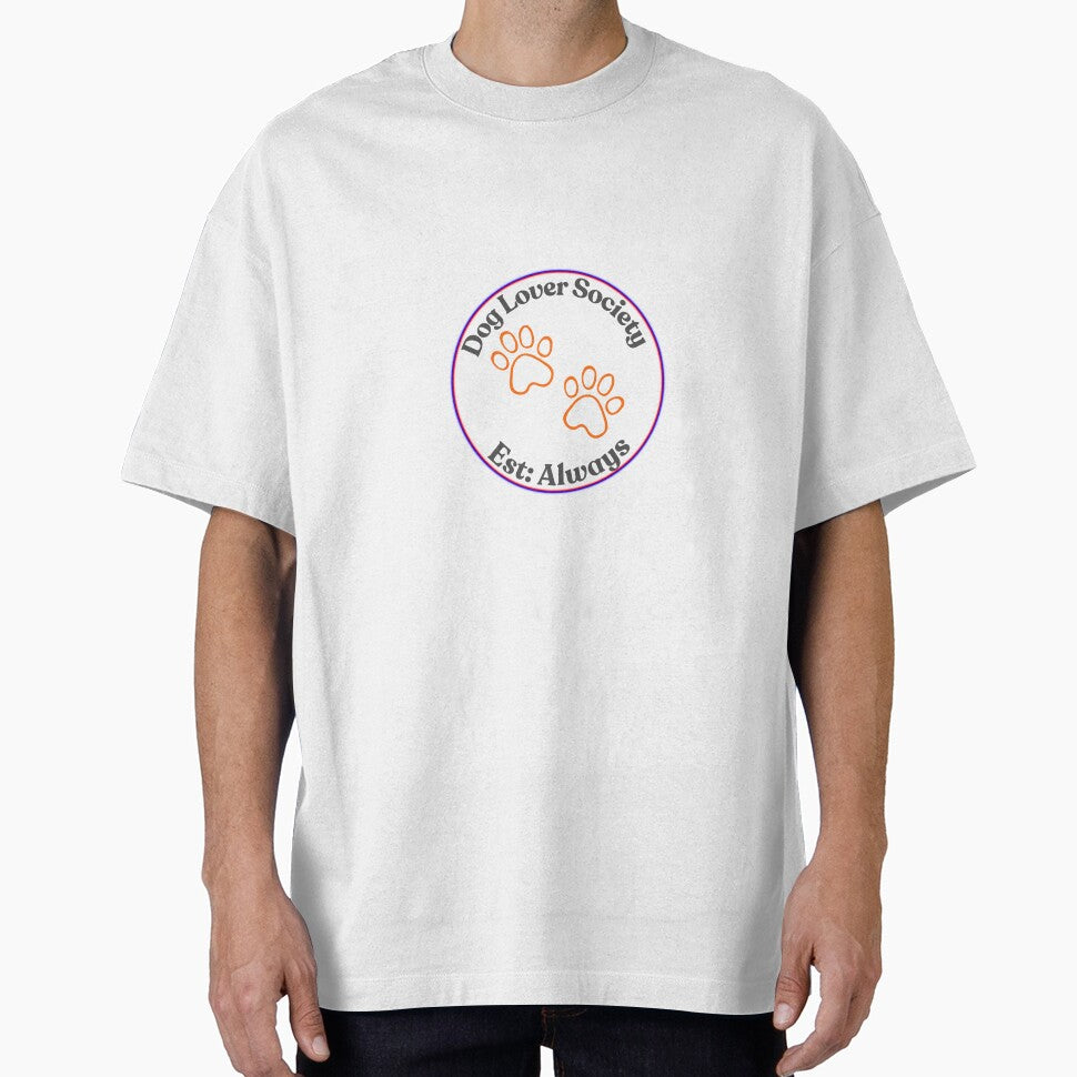 Dog Lover Society Badge Shirt Cute Dog Lover Gift by Refinedpaws