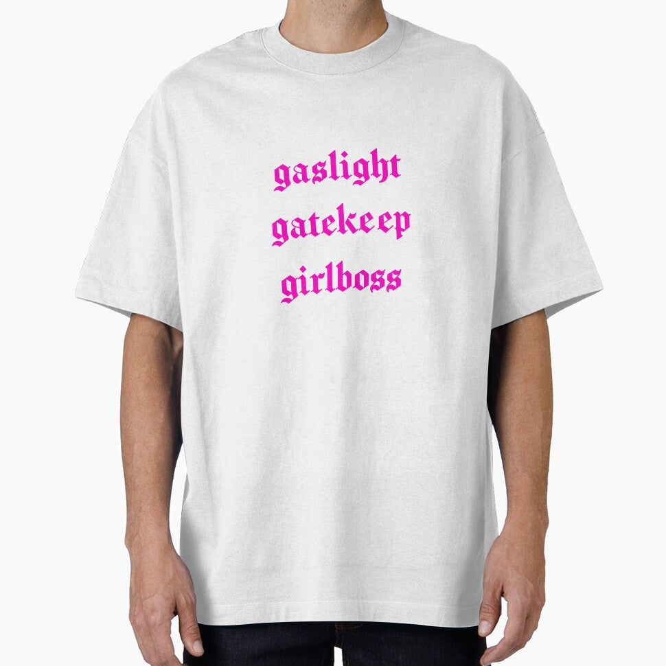 gaslight gatekeep girlboss pink by ferbal