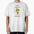 Grow Through What You Go Through Plant Lover Motivational Design by vibecraft_studio2