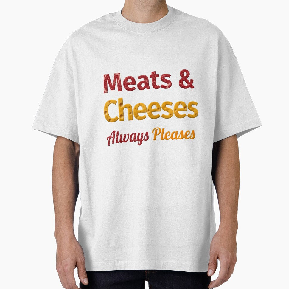 Meats And Cheeses Always Pleases Charcuterie Humor Quote by SkeletonsDanger