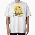 Be Like a Capybara | Calm, Kind, Unbothered Funny Capybara Vintage T-Shirt by ELVIN DESIGNS
