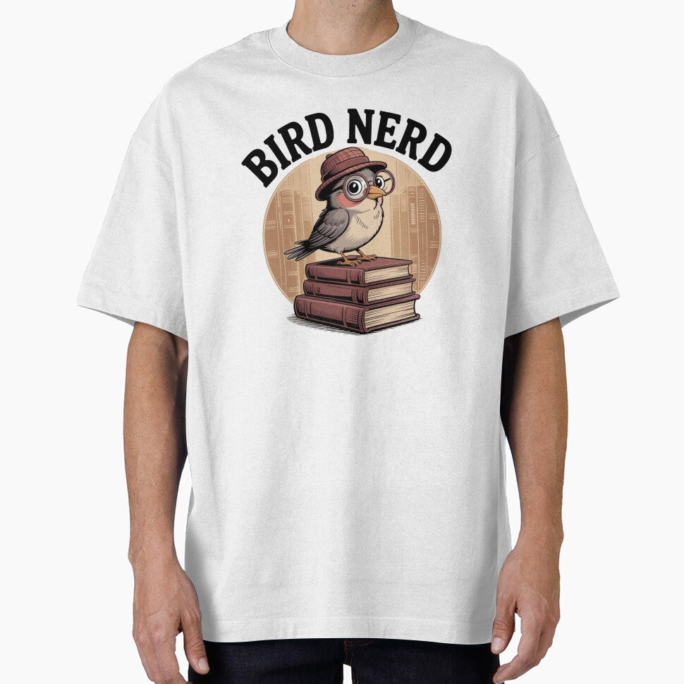 Bird Nerd | T-Shirt by NicolasGlowArt