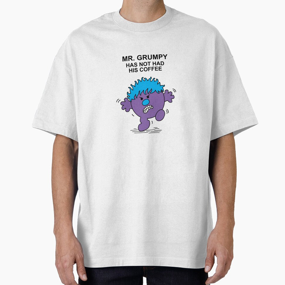 Mr. Grumpy has not had his coffee by Scat the cat