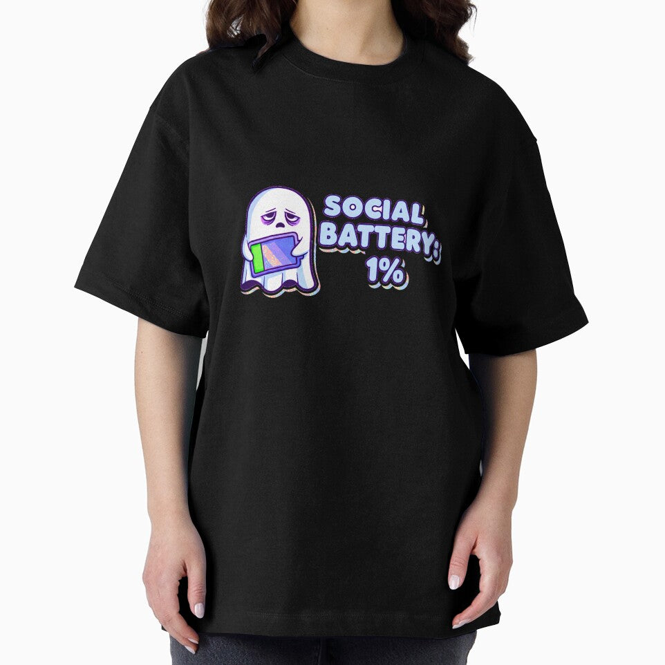 Social Battery 1 Percent – Low Social Energy Quote by Polyverse