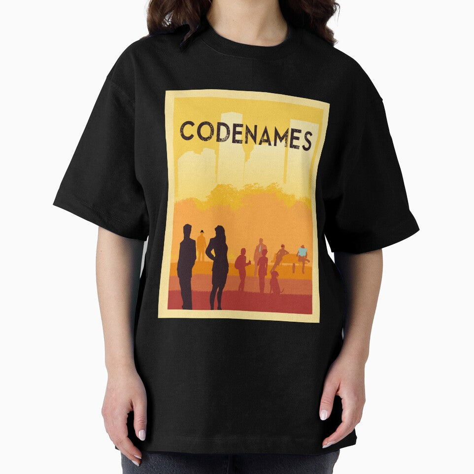Codenames - Board Games - Minimalist Travel Poster Style - Board Game Art (Authorised) by MeepleDesign