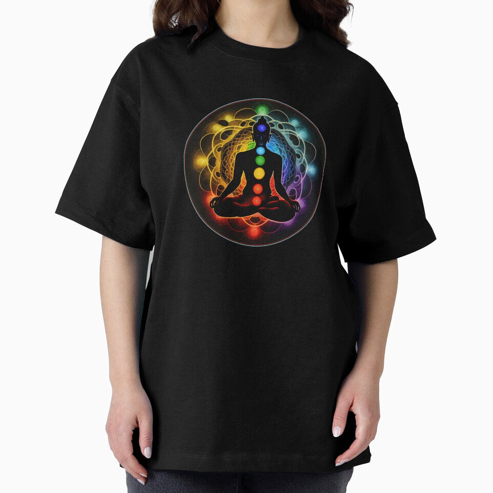The 7 Chakras Meditator by Mindful-Designs