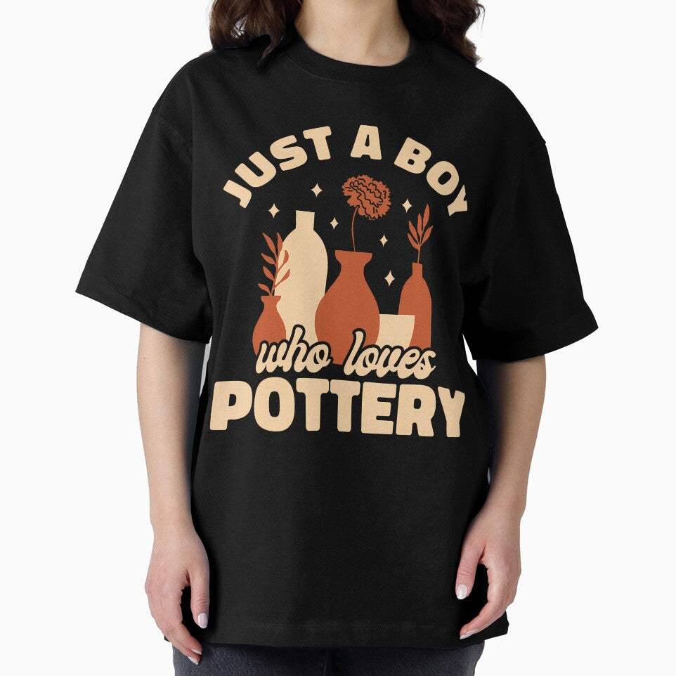 Ceramic Just A Boy Who Loves Pottery by DeniseGetrude
