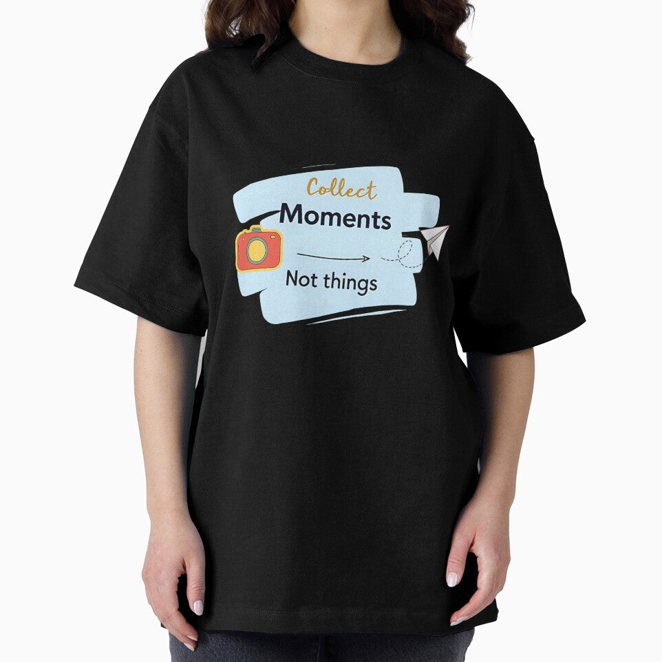 Collect Moments Not Things – Travel Quote for Adventure and Minimalist Lifestyle Lovers by J0b4t