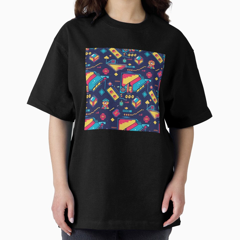 Retro arcade carpet themed design by DaytimeWhiskey