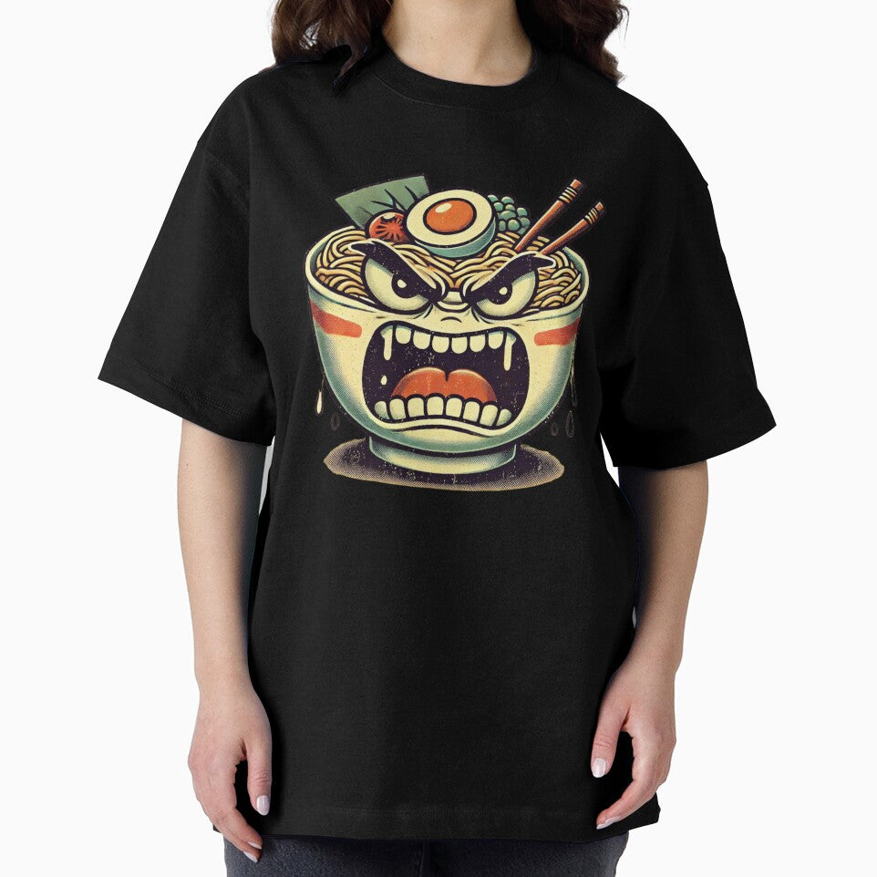 Angry Ramen Bowl by Blink Art Studio
