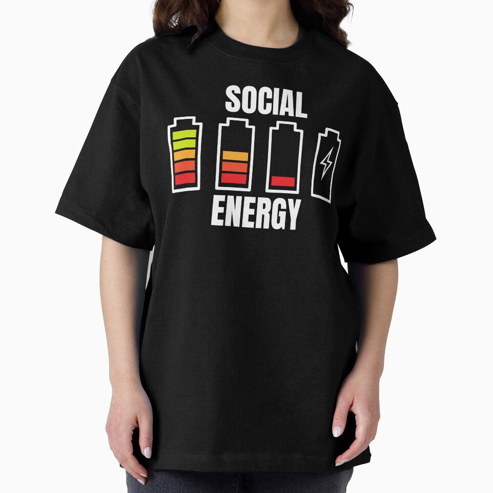Social Battery Social Energy Introvert by ArtFromBeyond