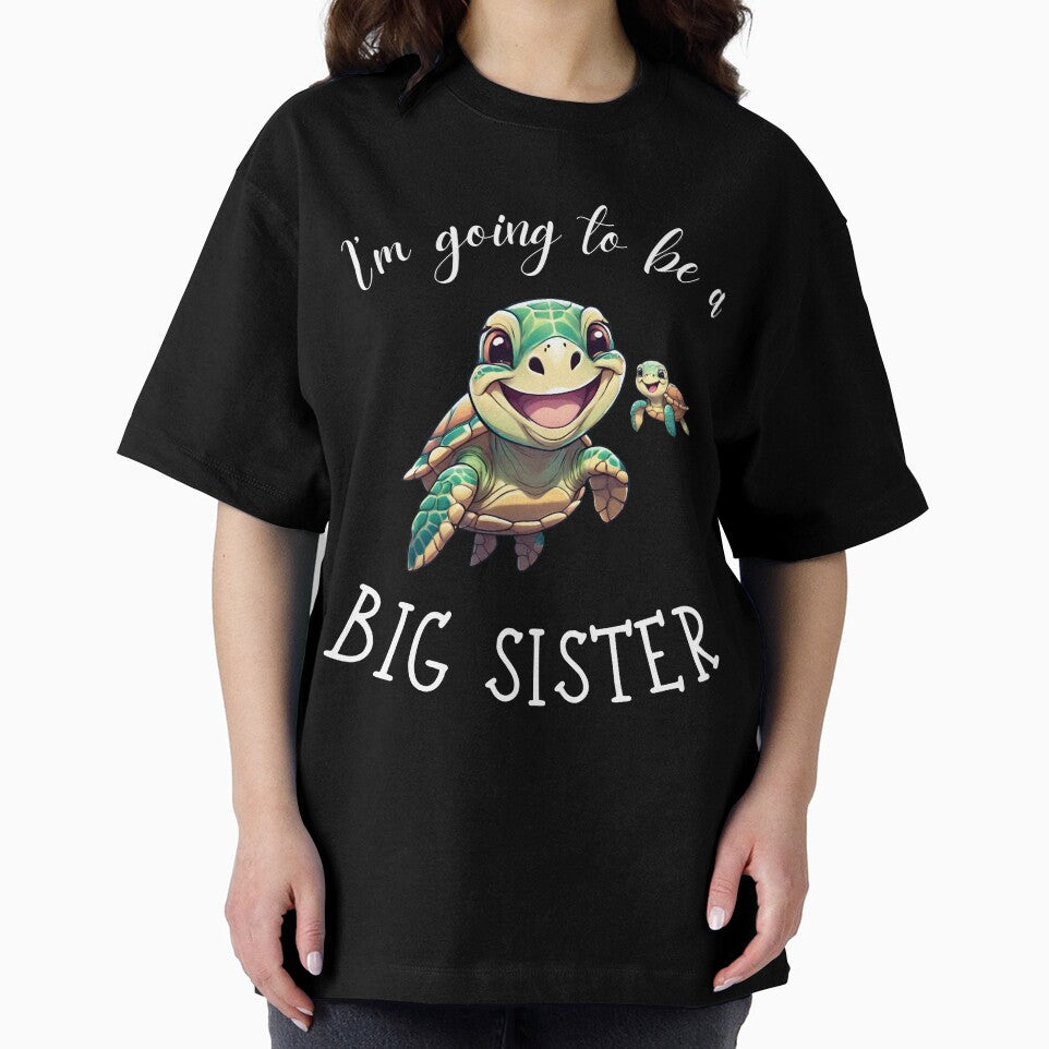 Cute Big Sister Pregnancy Annoucement New Sibling Sea Turtle by BunBuntheDog-