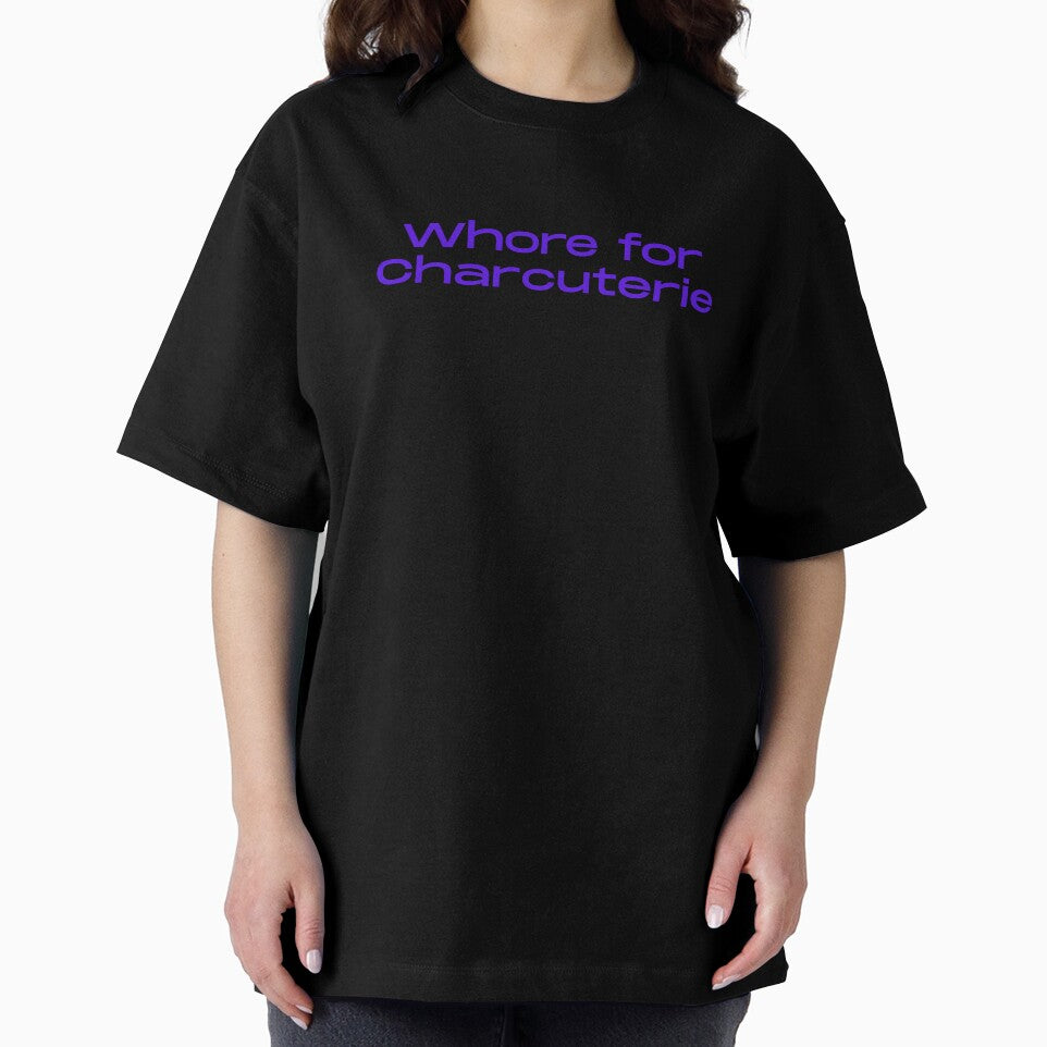 Whore for Charcuterie Funny Quote | Bold Food Humor Typography | Charcuterie Board Lover Gift by SimplyJasper
