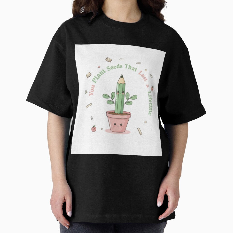 You Plant Seeds That Last a Lifetime – Motivational Teacher Quote | Classroom Gift by ArtiVibeAura