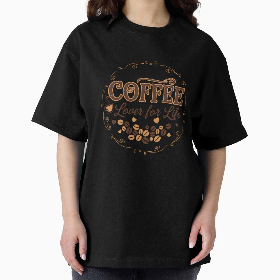 Coffee Lover for Life Shirt – Funny Barista & Coffee Enthusiast Tee by Muzgle