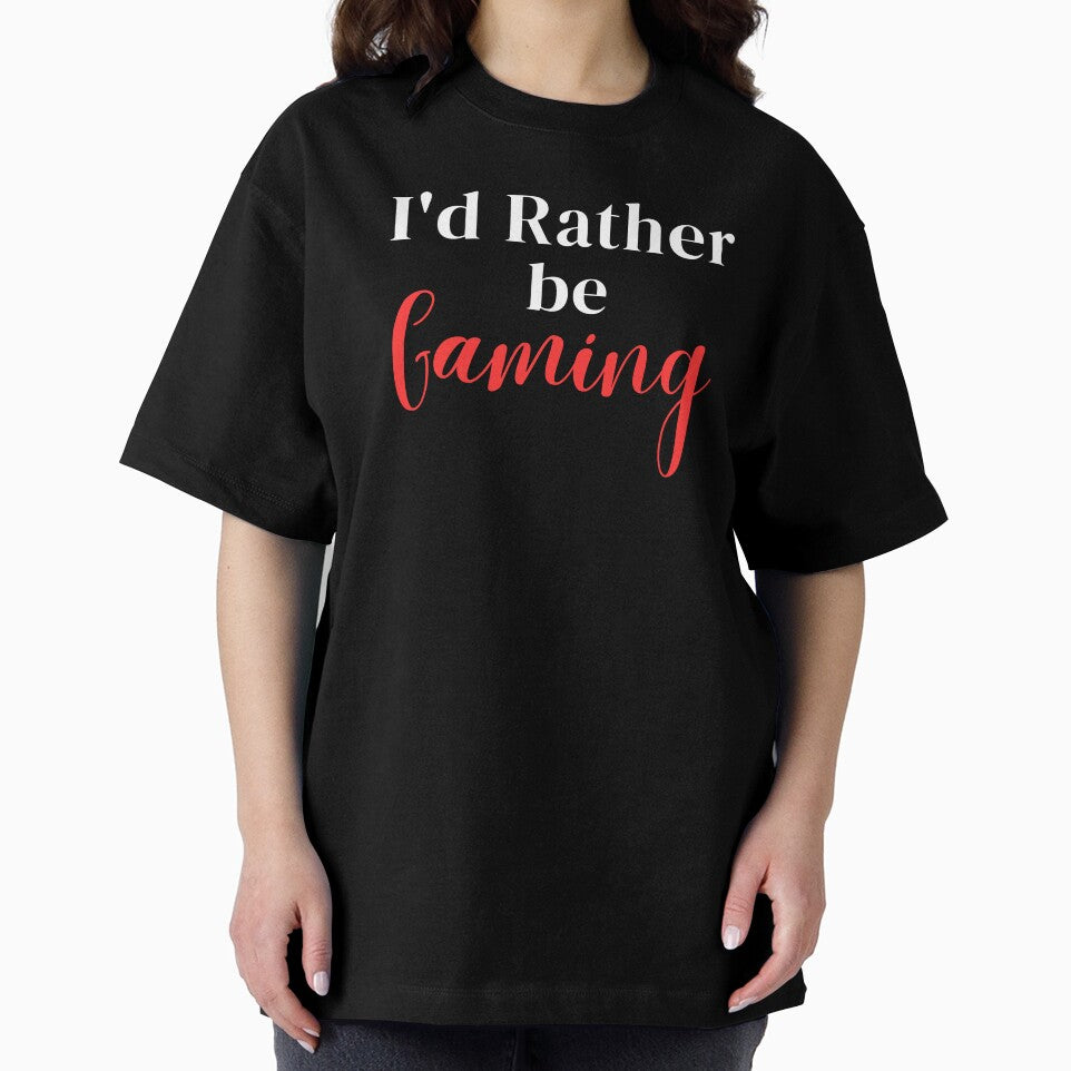 I'd rather be gaming by greenbluearts