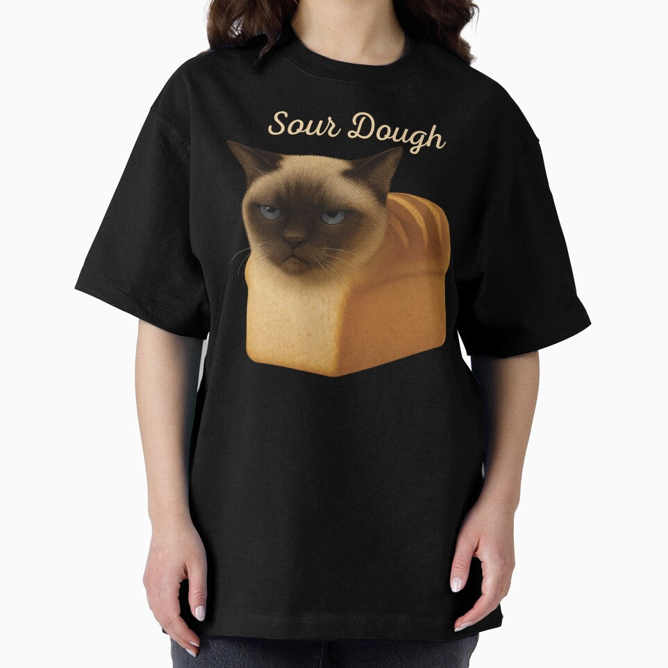 Funny Pure Bread Siamese Cat Freshly Baked Sour Dough by d247