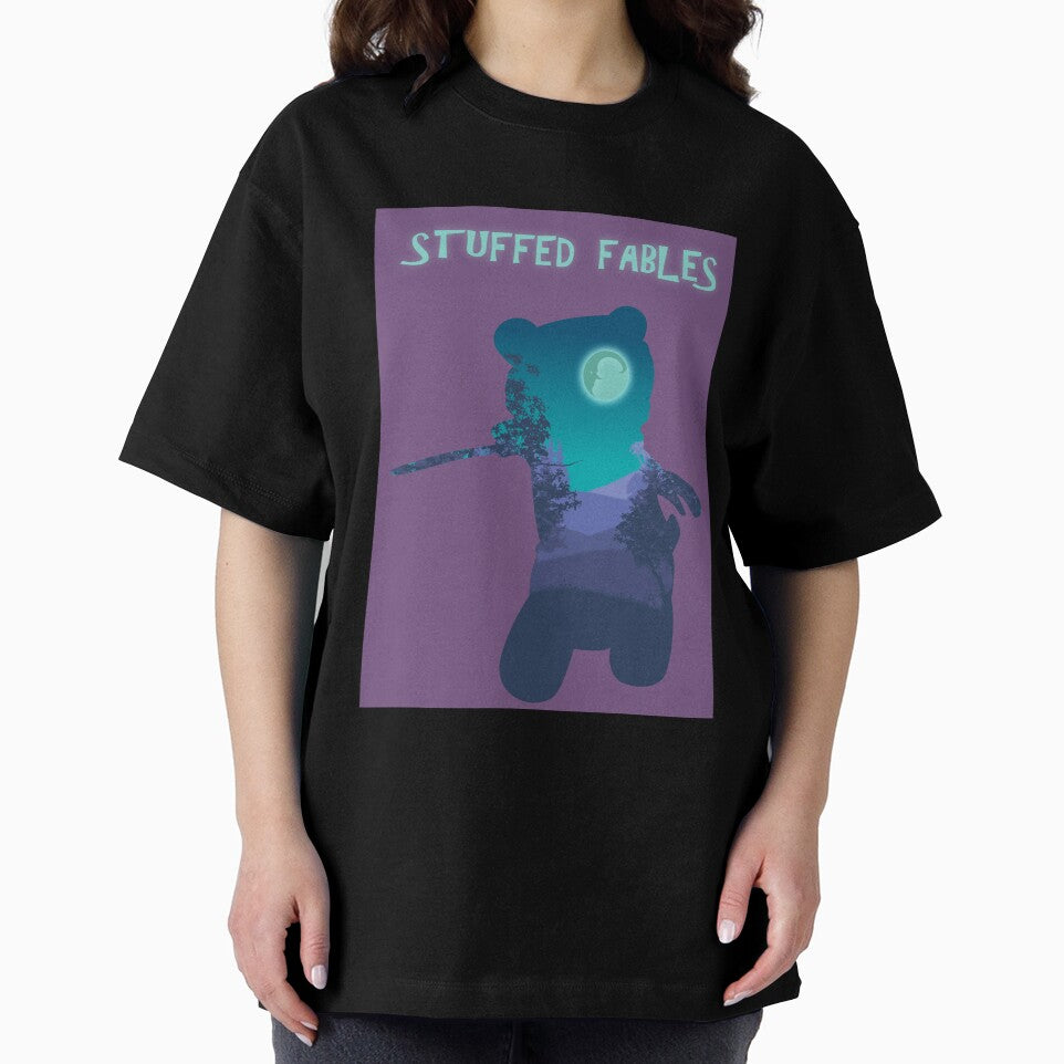 Stuffed Fables - Minimalist Silhouette Poster Style - Board Game Art by MeepleDesign