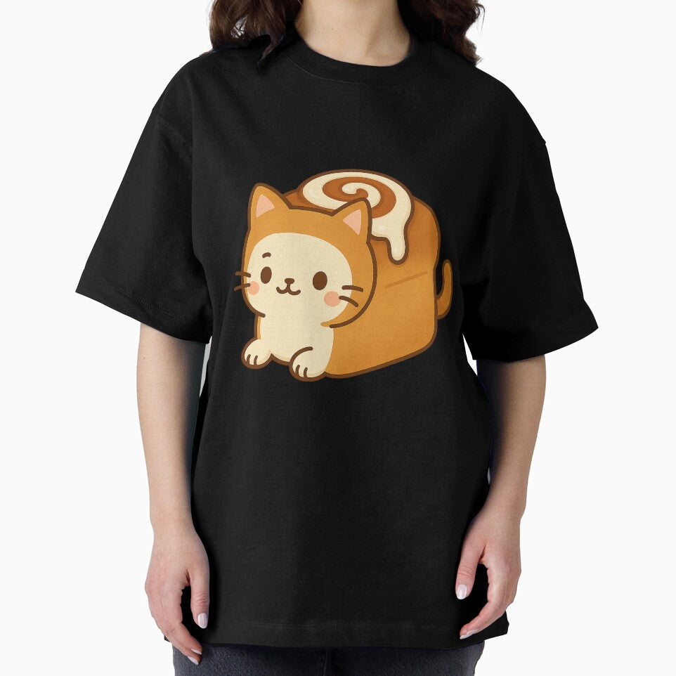 Cinna-Loaf Cat – Cozy Cinnamon Roll Kitty Sticker by Tripconic