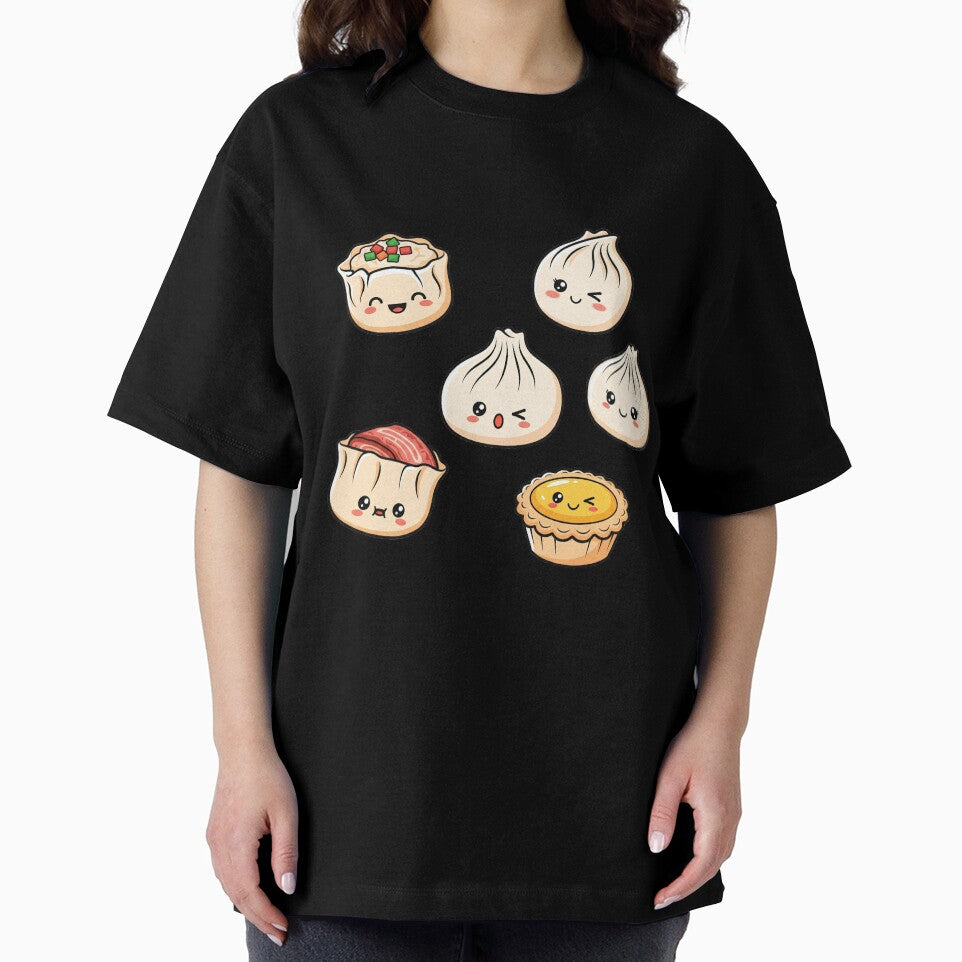 The Dim Sum Squad - Cute Kawaii Asian Food Design by Tropical art