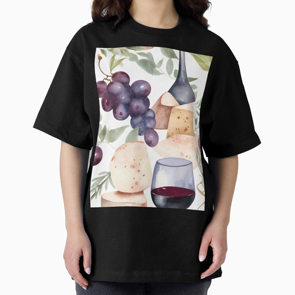 Wine and Cheese Water Color 7 by FantasyRealmOP