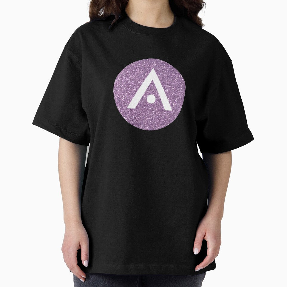 Purple Glitter Aveda Logo by Dalaura