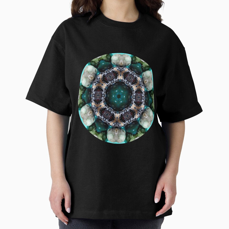 Rosaleah-Emerald Goddess: bloodstone, emerald, seraphinite, snowflake obsidian, opal, K-2 by Ciel Walko