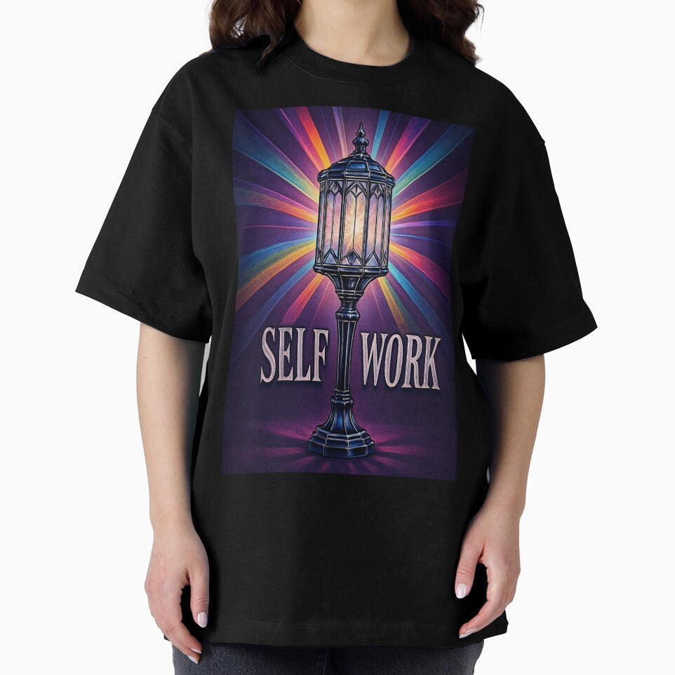 Shadow Work Sanctuary - Gothic Therapy Glow Art by TONSNAP