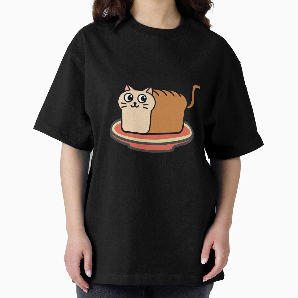 Loafing Around with Purr-pose – Funny Cat Bread Pun Design | Cute Kawaii Cat Lover Gift by The BeeKind Space by TheBeeKindSpace