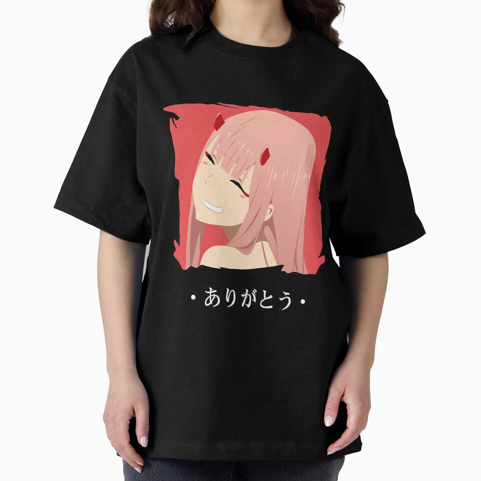 Zero Two from Darling in The Franxx Arigatou by uciakondel
