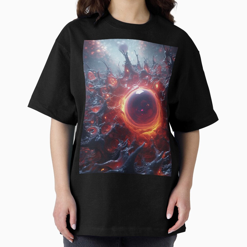Cosmic Collision: Explosive Encounter in Deep Space by Mullet Monkey