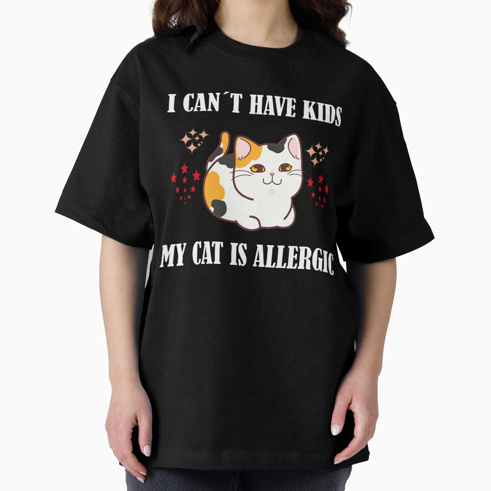 Cat Mom Tshirt - Cat Allergy Tshirt by VicAndSteam