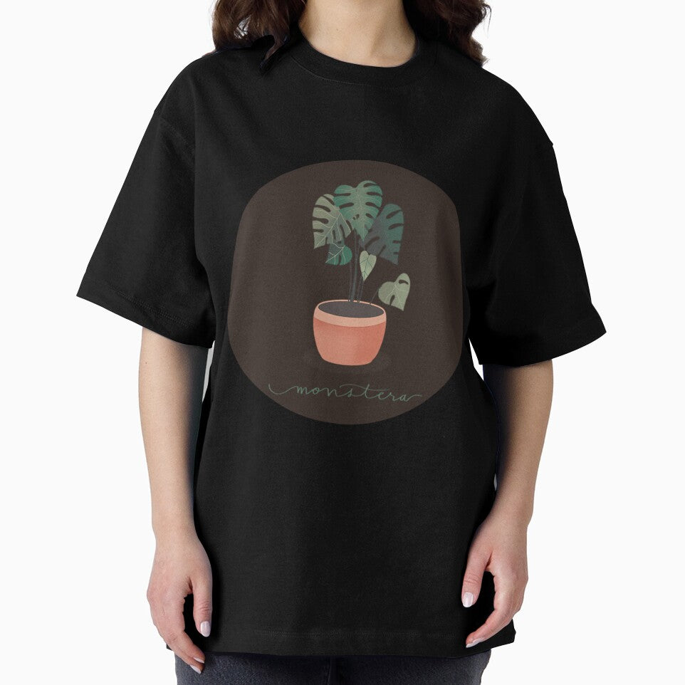 Monstera Plant Minimal Illustration by ciocdlmj81