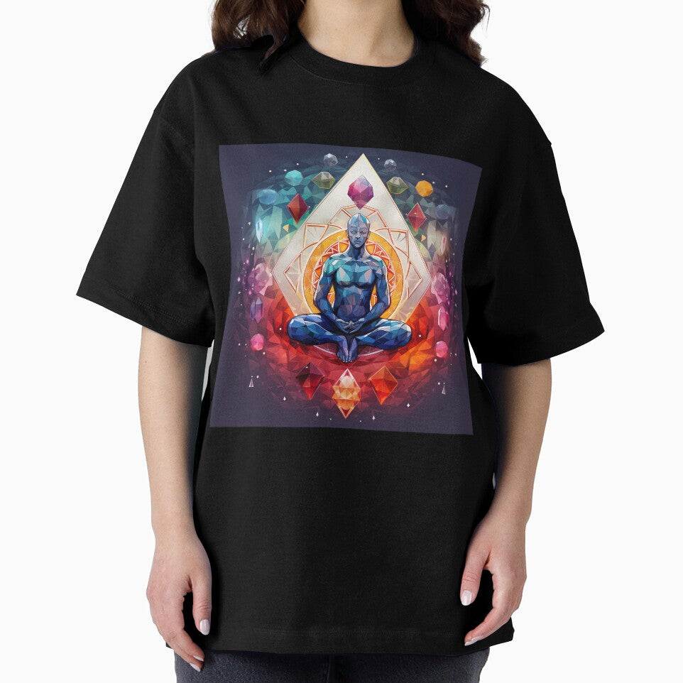 "Harmonious Vibes: Chakra Meditation with Crystal Energy" by Art-Vortex-fr
