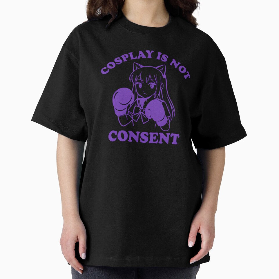 Kawaii Girl with Boxing Gloves – Cosplay Is Not Consent by RockFireMerch