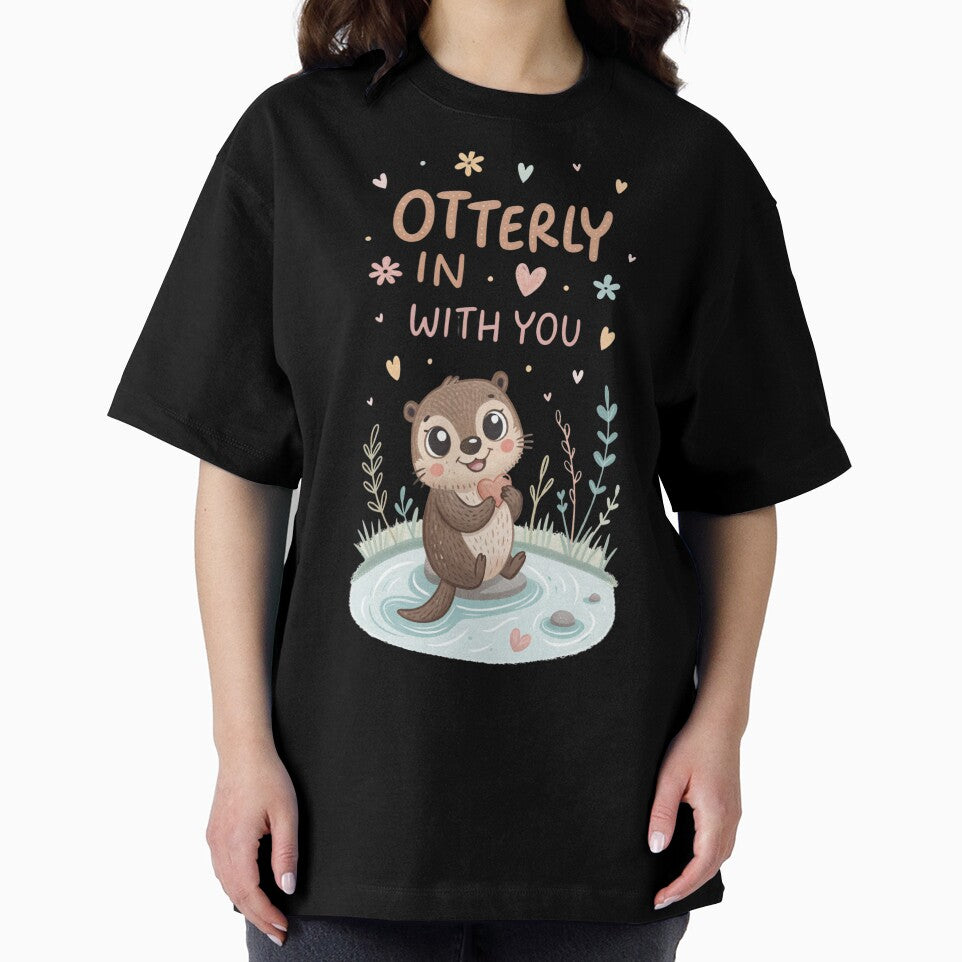 Otterly in Love With you, kawaii Puns by MagicalThreads