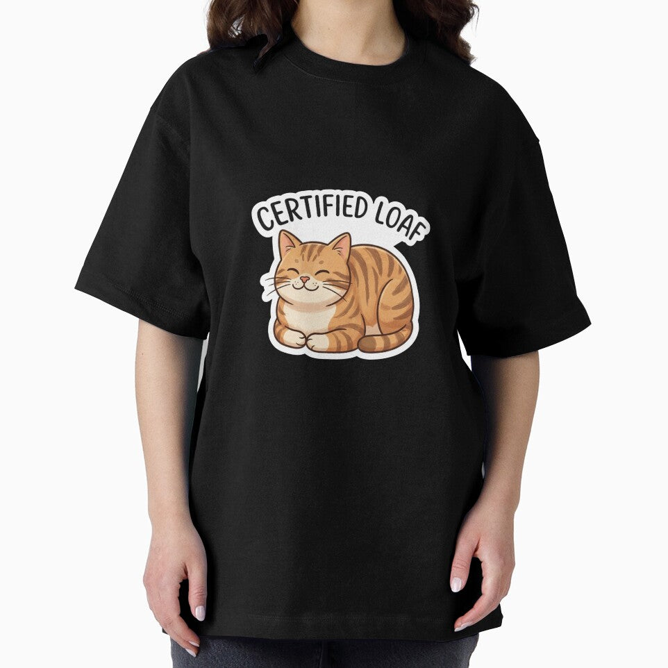Certified Loaf Cute Orange Tabby Cat by Owcomm