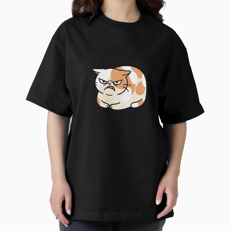 Grumpy Calico Cat Are You Serious Illustration by PholPol1959