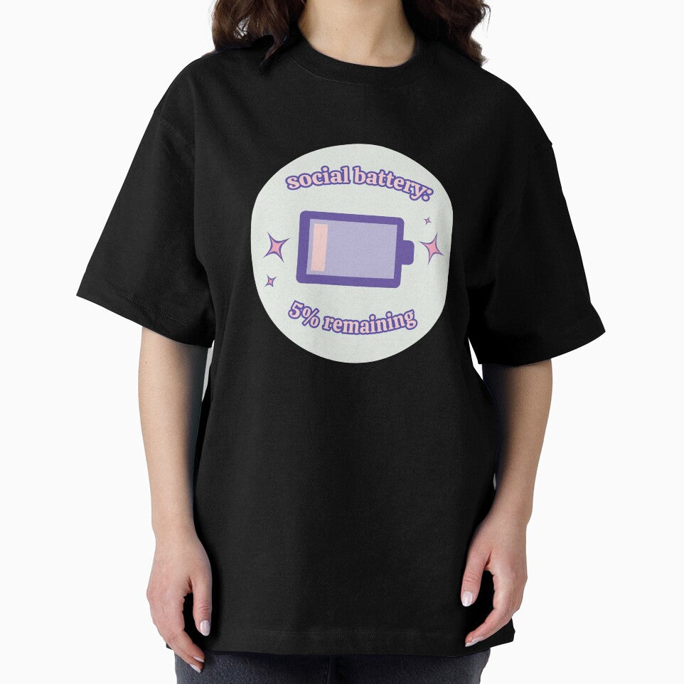 Social Battery Low by thegirlyshoppe
