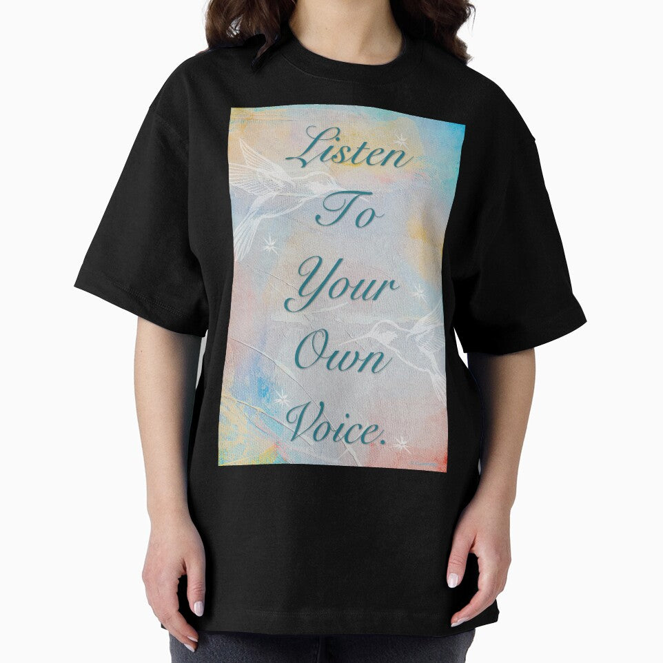 Listen To Your Own Voice by Sharon Cummings Art