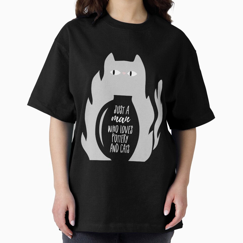 A man who loves pottery and cats by Teequeque
