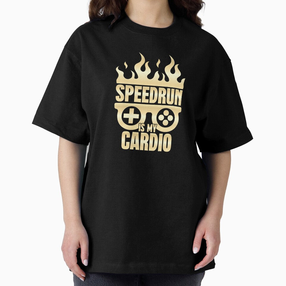 Speedrun is my cardio - Funny Gaming Design by Kubala Designs