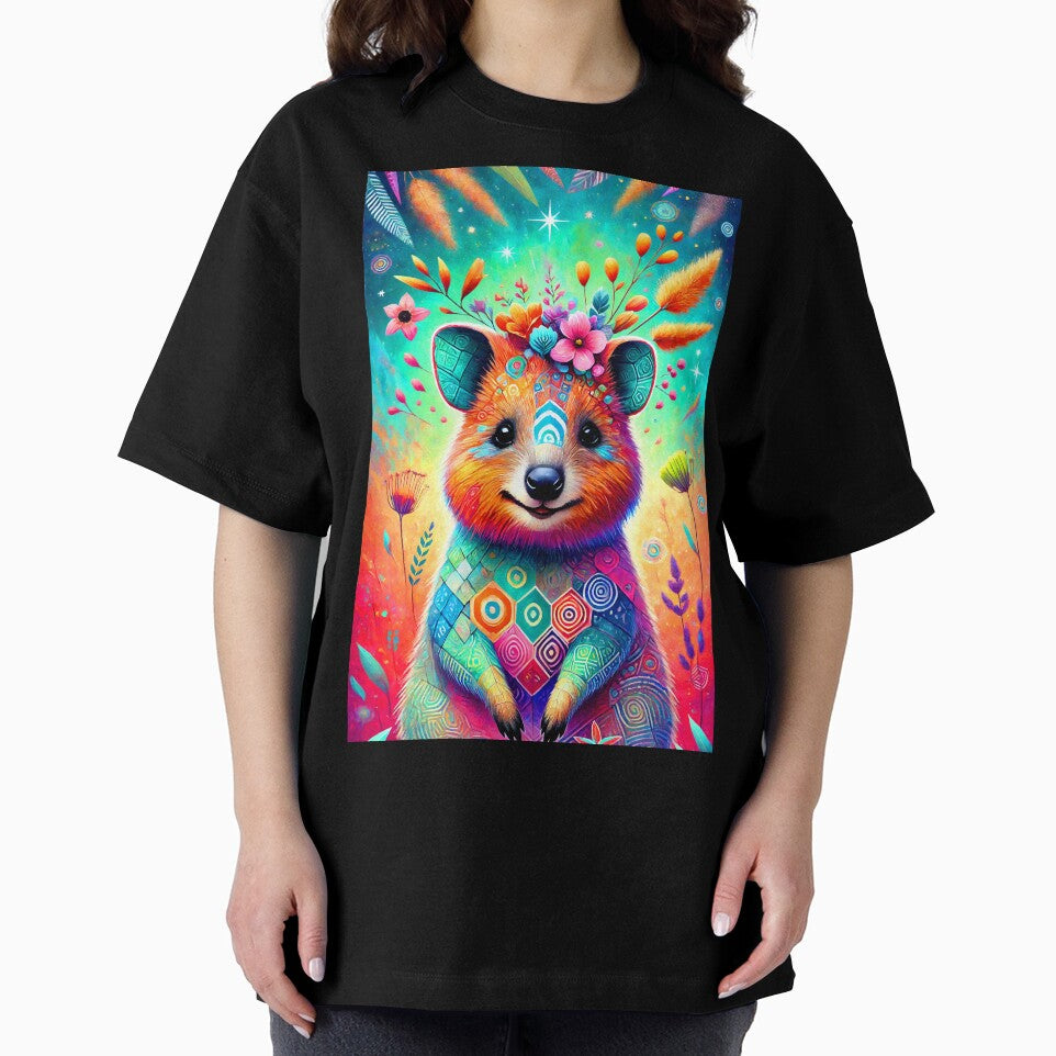 Radiant Quokka in Floral Fantasy Wonderland by ChrisButler