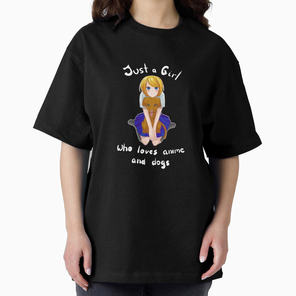 Just A Girl Who Loves Anime And Dogs Otaku Kawaii by Pubi