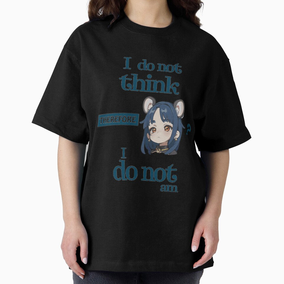I Do Not Think Therefore I Do Not Am Kawaii 3 by Civil-Style